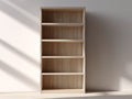 Librerie - Legno - 84x30x184 cm - Naturale chiaro - Stile minimalista